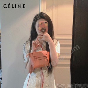 CELINE塞琳原單  BELT PICO  粒面牛皮革手袋 鰱魚包
