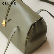 CELINE塞琳原單 soft 16 大號光滑牛皮革柔軟手袋購物袋