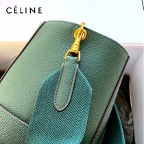CELINE塞琳原單 632  大號SANGLE BUCKET 柔軟粒面小牛皮水桶包