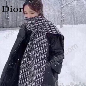 Dior迪奧羊絨圍巾 極品迪奧大膽創新力作