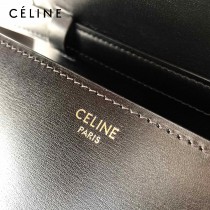 CELINE塞琳原單  Box Teen 拋光小牛皮小號豆腐包