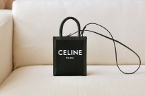 CELINE塞琳原單 706 CABAS 迷妳CELINE印花人造革牛皮革豎款手袋