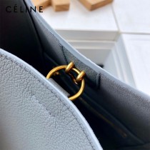 CELINE塞琳原單 650 SANGLE BUCKET小號柔軟粒面小牛皮小號水桶包