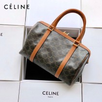 CELINE塞琳原單 695  Triomphe帆布波士頓包