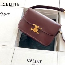 CELINE塞琳原單 666 TRIOMPHE 凱旋門中號 小牛皮肩背包郵差包