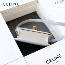 CELINE塞琳原單  Box Teen 拋光小牛皮小號豆腐包