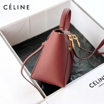CELINE塞琳原單620-1 BELT MICRO 中號 粒面小牛皮斜挎手提手袋