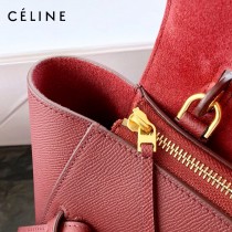 CELINE塞琳原單620-1 BELT MICRO 中號 粒面小牛皮斜挎手提手袋