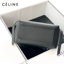 CELINE塞琳原單620-1 BELT MICRO 中號 粒面小牛皮斜挎手提手袋