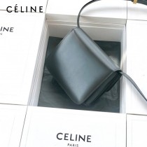 CELINE塞琳原單  Box Teen 拋光小牛皮小號豆腐包