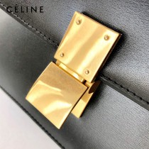 CELINE塞琳原單  Box Teen 拋光小牛皮小號豆腐包