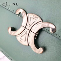 CELINE塞琳原單 666 TRIOMPHE 中號凱旋門 小牛皮肩背包郵差包