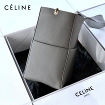 CELINE塞琳原單 632  大號SANGLE BUCKET 柔軟粒面小牛皮水桶包
