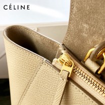 CELINE塞琳原單620-1 BELT MICRO 中號 粒面小牛皮斜挎手提手袋