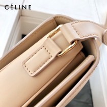 CELINE塞琳原單 666 TRIOMPHE 中號凱旋門 小牛皮肩背包郵差包