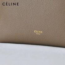 CELINE塞琳原單 650 SANGLE BUCKET小號柔軟粒面小牛皮小號水桶包