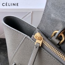 CELINE塞琳原單620-1 BELT MICRO 中號 粒面小牛皮斜挎手提手袋