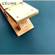 CELINE塞琳原單  Box Teen 拋光小牛皮小號豆腐包