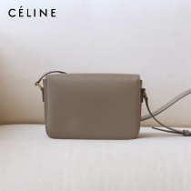 CELINE塞琳原單 666 TRIOMPHE 中號凱旋門 小牛皮肩背包郵差包