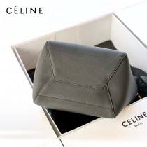 CELINE塞琳原單 632  大號SANGLE BUCKET 柔軟粒面小牛皮水桶包