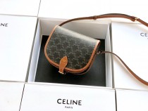 CELINE塞琳原單 684   FOLCO TRIOMPHE帆布中號老花手袋