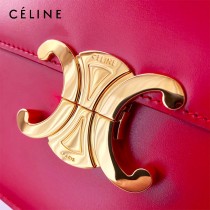 CELINE塞琳原單 666 TRIOMPHE 中號凱旋門 小牛皮肩背包郵差包