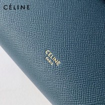 CELINE塞琳原單620-1 BELT MICRO 中號 粒面小牛皮斜挎手提手袋