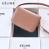 CELINE塞琳原單 666 TRIOMPHE 中號凱旋門 小牛皮肩背包郵差包