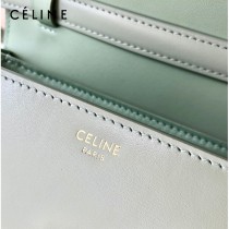 CELINE塞琳原單  Box Teen 拋光小牛皮小號豆腐包