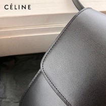 CELINE塞琳原單  CLASSIC 中號 細橫紋小牛皮小號豆腐包