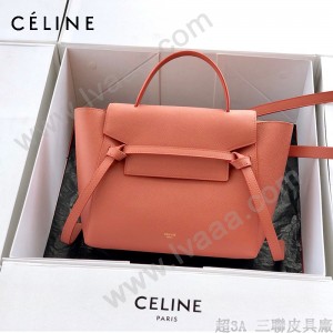 CELINE塞琳原單620-1 BELT MICRO 中號 粒面小牛皮斜挎手提手袋