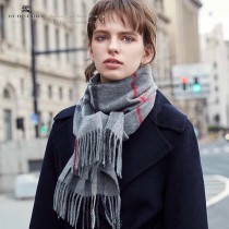 巴寶莉Burberry經典大格子圍巾男女同款