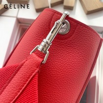 CELINE塞琳原單 650 SANGLE BUCKET小號柔軟粒面小牛皮小號水桶包