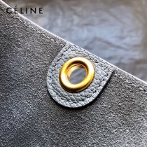 CELINE塞琳原單 632  大號SANGLE BUCKET 柔軟粒面小牛皮水桶包
