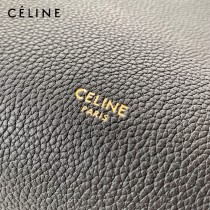 CELINE塞琳原單 650 SANGLE BUCKET小號柔軟粒面小牛皮小號水桶包