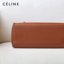 CELINE塞琳原單 soft 16 大號光滑牛皮革柔軟手袋購物袋