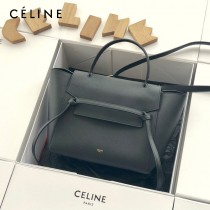 CELINE塞琳原單 620  BELT MINI  粒面小牛皮肩背 大號手提鯰魚包