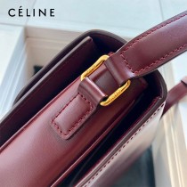 CELINE塞琳原單 666 TRIOMPHE 凱旋門中號 小牛皮肩背包郵差包