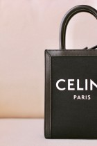 CELINE塞琳原單 706 CABAS 迷妳CELINE印花人造革牛皮革豎款手袋