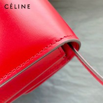 CELINE塞琳原單  Box Teen 拋光小牛皮小號豆腐包