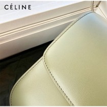 CELINE塞琳原單  CLASSIC 中號 細橫紋小牛皮小號豆腐包