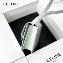 CELINE塞琳原單  Box Teen 拋光小牛皮小號豆腐包