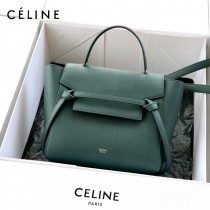 CELINE塞琳原單620-1 BELT MICRO 中號 粒面小牛皮斜挎手提手袋