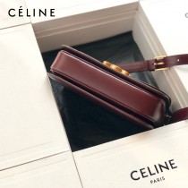 CELINE塞琳原單 666 TRIOMPHE 凱旋門中號 小牛皮肩背包郵差包