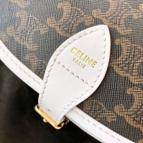 CELINE塞琳原單 684   FOLCO TRIOMPHE帆布中號老花手袋