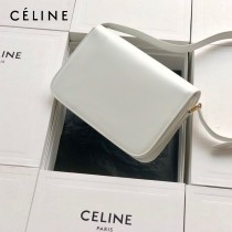 CELINE塞琳原單 666 TRIOMPHE 中號凱旋門 小牛皮肩背包郵差包