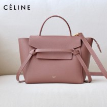 CELINE塞琳原單620-1 BELT MICRO 中號 粒面小牛皮斜挎手提手袋