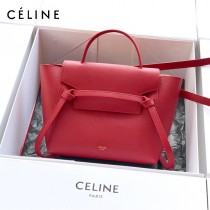 CELINE塞琳原單620-1 BELT MICRO 中號 粒面小牛皮斜挎手提手袋