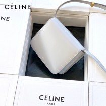 CELINE塞琳原單  Box Teen 拋光小牛皮小號豆腐包