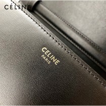 CELINE塞琳原單  CLASSIC 中號 細橫紋小牛皮小號豆腐包